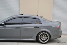 HIC USA 2004 to 2008 TL rear roof window visor spoiler Version 2 ((CF Black))