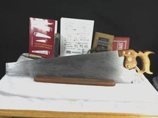 Disston #7, 5 1/2 PPI Rip Cut, 26", 1896-17, Jointed, Sharpened, INV 340