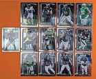 ??⚪️ 2025 TOPPS CHROME PHILADELPHIA EAGLES COMPLETE BASE TEAM SET(13 CARD LOT)