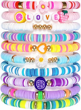 10 PCS Kids Friendship Bracelets for Teen Girls Women Little Girl