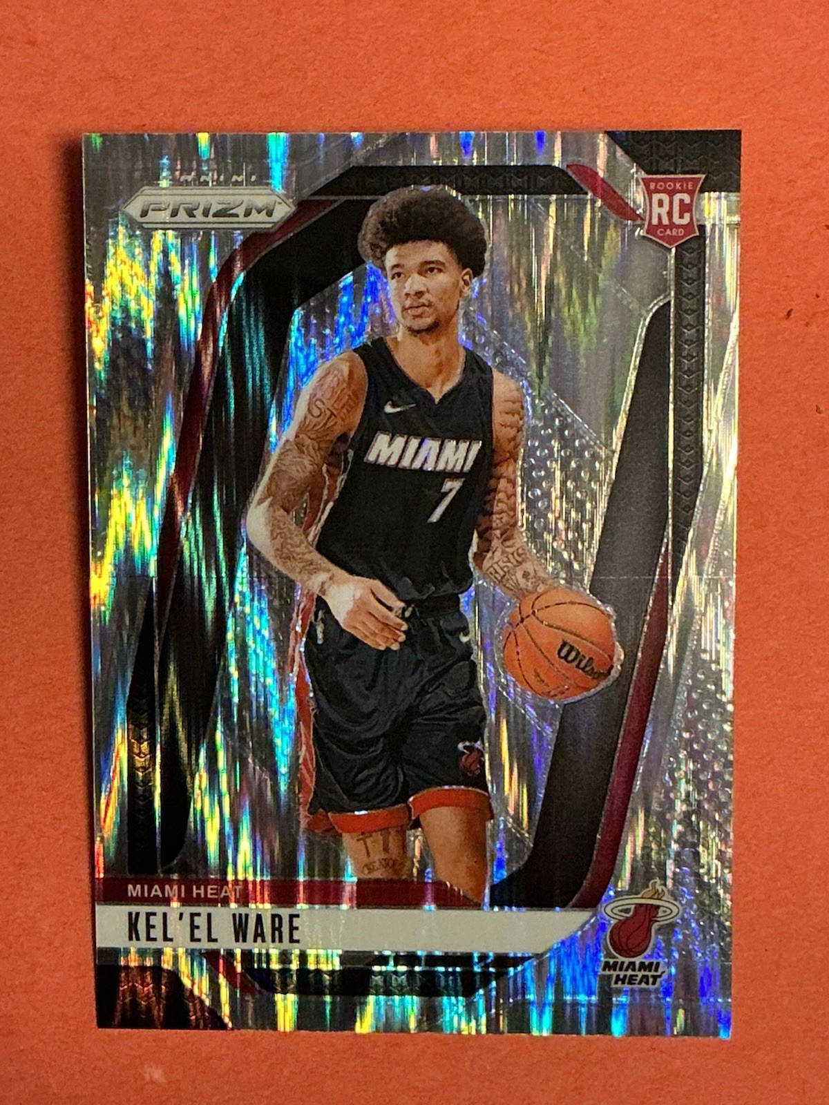 2024-25 Panini Prizm - Kel'el Ware #248 Skewed Prizm /249 (RC)