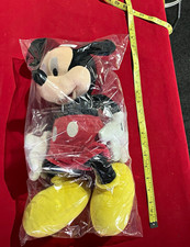 Disney Mickey Mouse Plush Stuffed Animal Medium 18 in Sealed Bag DN06404