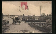 CPA Ruffin, Une Rue 1906 