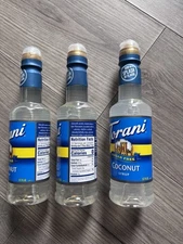 Pack Of 3 Torani Sugar Free Coconut Syrup 12.7 Fl Oz