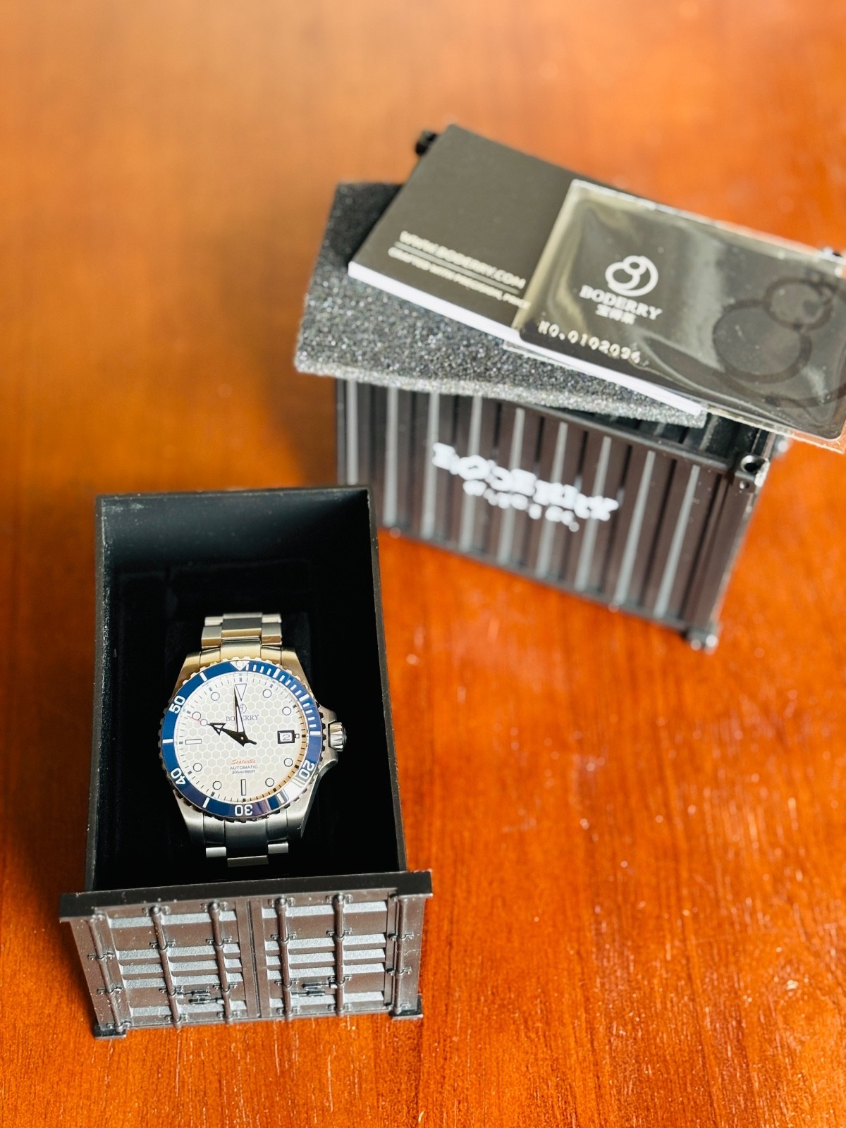 Boderry SEATURTLE OCEAN(TITANIUM) - Automatic Tit… - image 14