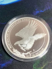 2015 P $1 Australian Wedge Tailed Eagle High Relief 1oz Silver Proof Coin W/ OGP