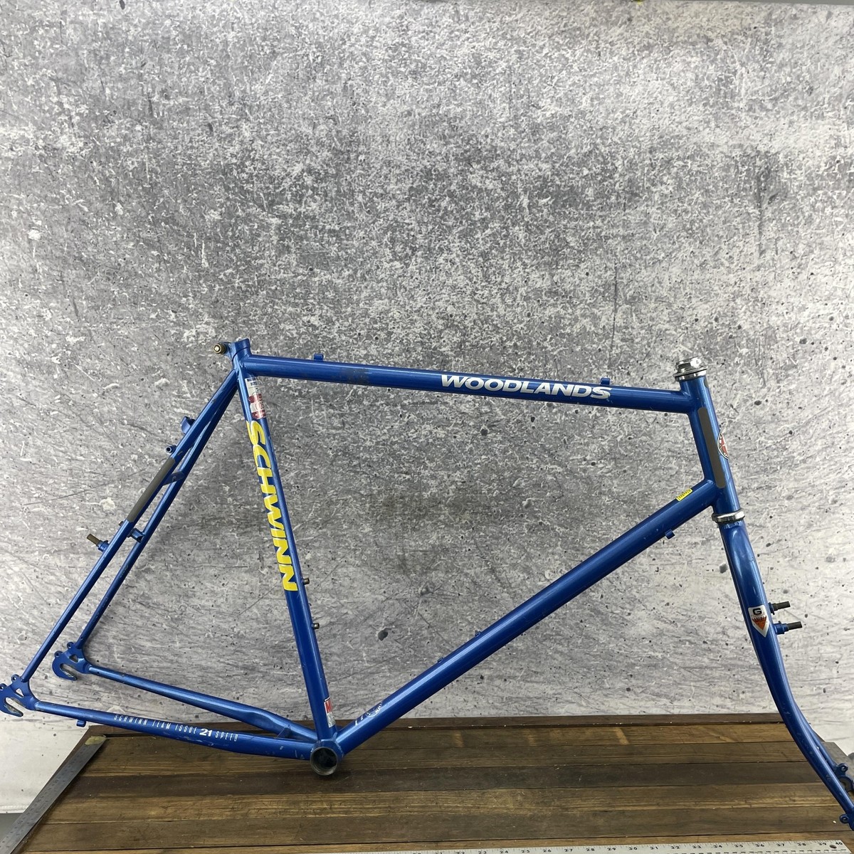 Vintage Schwinn Woodlands MTB Frame Set 22.5 Mountain Bike