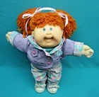 VINTAGE DESIGNER LINE CABBAGE PATCH KIDS/RED HAIR /GREEN EYES/FRECKLES--C-39