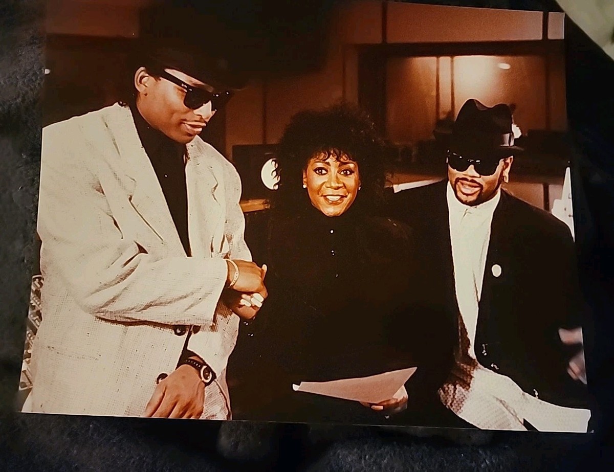 1980s 8x10 OOAK CANDID STUDIO Photo Patti LaBelle Jimmy Jam