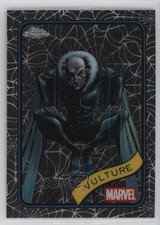 2025 Topps Chrome Marvel Comics Spider Web Refractor /399 Vulture #5 1i3j
