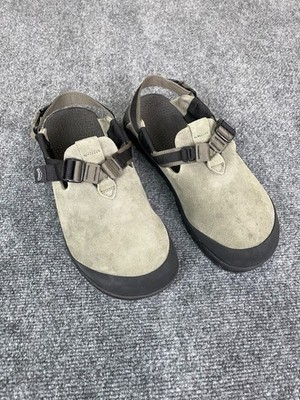 Bedrock Mountain Clog Leather Suede Vibram Sandals Size Men 12/Women 13