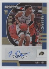 2020-21 Panini Prizm Draft Picks Prospect Blue 65/149 Tyler Bey #PA-TB Auto 07c3
