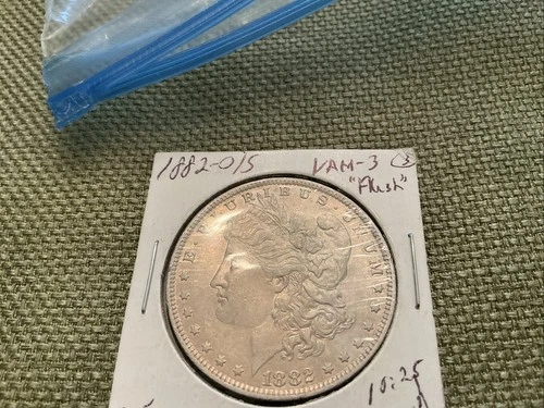 1882-O/S Strong Morgan Silver Dollar $1 Uncirculated