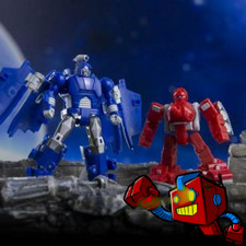 Transformers Legends Dr Wu DW-E40 Red Tank Warpath & DW-E41 Star Shuttle Scourge