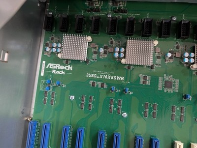 ASRock Rack 3U8G-X16X8SWB Server Board, 8 GPU
