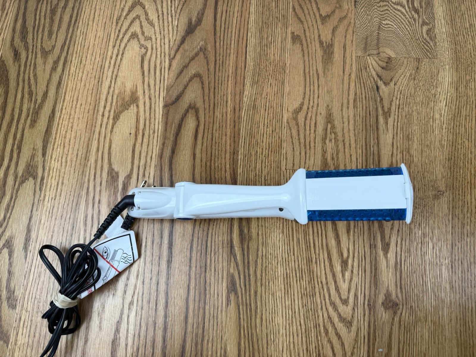 InStyler Wet to Dry Rotating Curling Iron Brush IS2.2-1001 Blue 1.25" TESTED