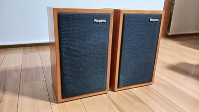 Rogers LS 3/5A Monitor Speakers Pair Vintage Loudspeaker Audio System