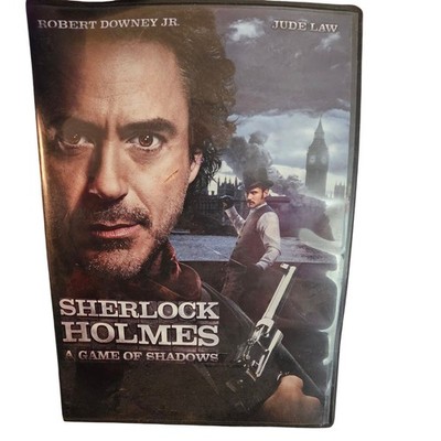 Sherlock Holmes A Game of Shadows DVD Robert Downey Jr Jude Law Widescreen Movie