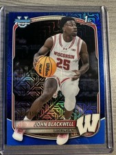 2025-26 Bowman Mega John Blackwell Blue MOJO Chrome Refractor /150 BCP-78 