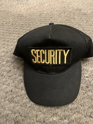 Security Ball Cap Snap Back