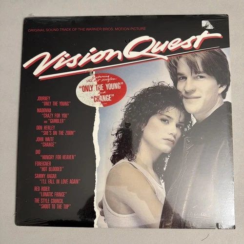 Vision Quest Original Soundtrack (1985) Vinyl LP Madonna - Sealed Cut Out Mark
