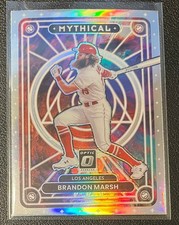 2022 Panini Optic SILVER HOLO Mythical #MTH-2 BRANDON MARSH LA Angels G1
