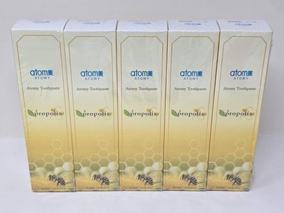 Atomy Toothpaste Natural Bees Propolis Toothpaste, 200g, 5-Pack - New & Sealed
