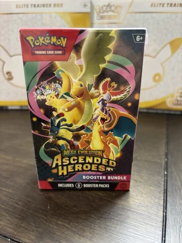 Pokemon Ascended Heroes Booster Bundle Sealed c