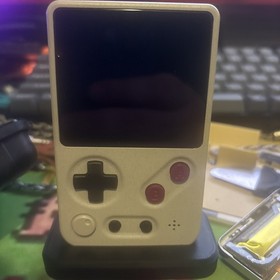 nintendo gameboy color Tad boy color all metal white front, grey back snes style
