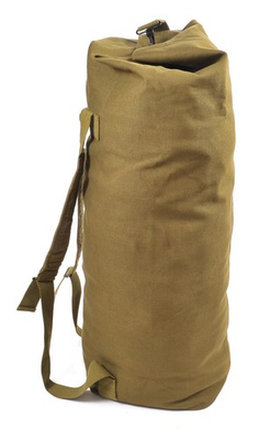 #ad US WW2 Cotton Webbing Duffel Bag $39.99