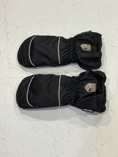 Hestra Black Kids Mittens Size 4 , age 4-5 years