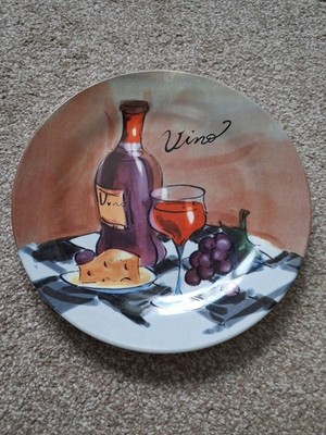 Vino Servierplatte Italienisch 10 cm