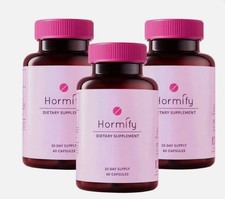 NEW 3 PACK Hormify Women's Hormone and Gut Balance Supplement