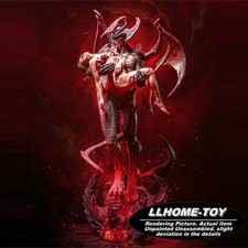 Modellino kit stampa 3D resina uomo diavolo alto 30 cm non dipinto statua GK figura