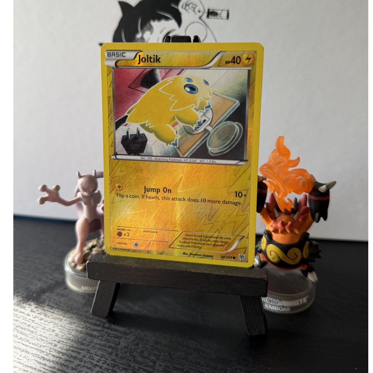 Pokémon TCG Joltik Reverse Holo Common Plasma Storm 50/135 LP