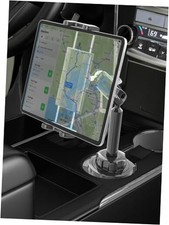 Metal Arm Cup Holder Car Tablet Mount, 720  Rotation Cupholder Tablet  Phone