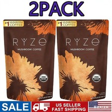 2PACK Organic Mushroom Coffee - Coffee for Better Energy - 30 Servings