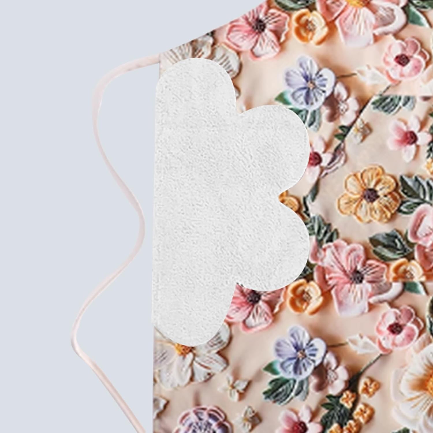 Floral Apron for Women with Pockets, Adjustable Chef Aprons for Kitchen, Cooking