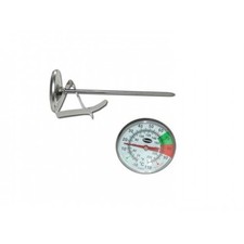 Dairy Thermometer with stainless steel pan clip probe 125mm
