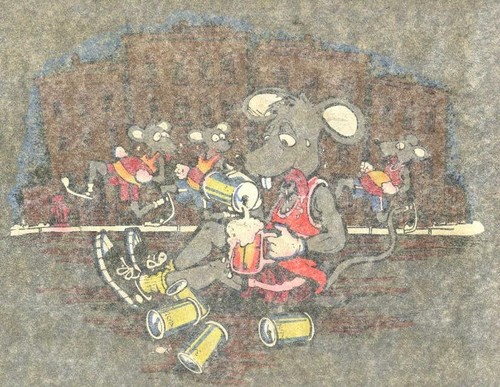 TRIUMPH vintage 70s iron on t shirt transfer NOS full size - 第 5/11 張圖片