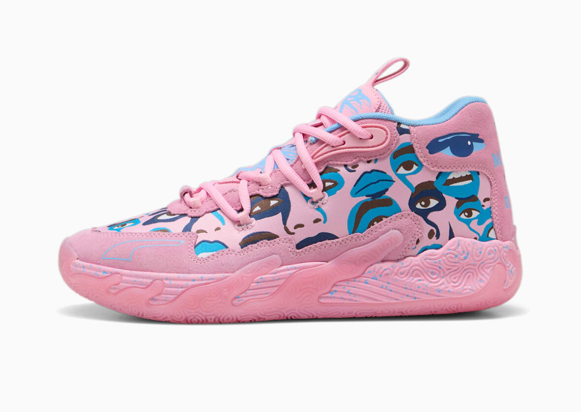 PUMA x LaMelo Ball MB.03 'KidSuper' Pink Lilac/Team Light PUMA x LaMelo Ball MB.03 'KidSuper' Pink Lilac/Team Light