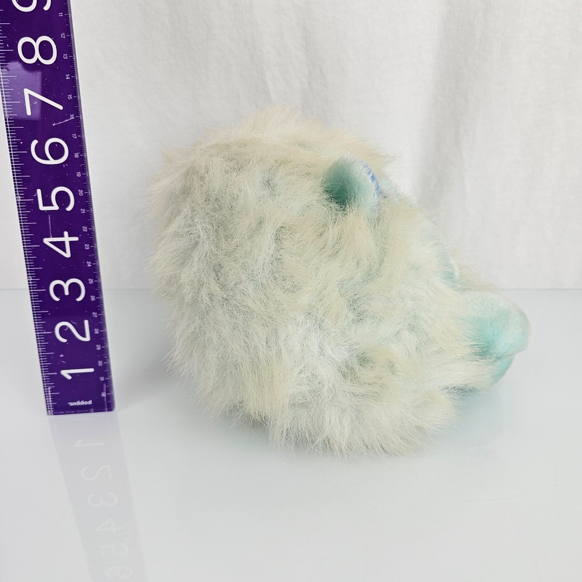 Vintage 1980s Animal Fair Chubbles Chiggles Plush Toy Blue