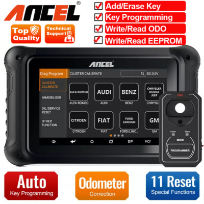 ANCEL DP500 IMMO Key Schlüssel Programmier Odometer Kilometerzähler Korrektur