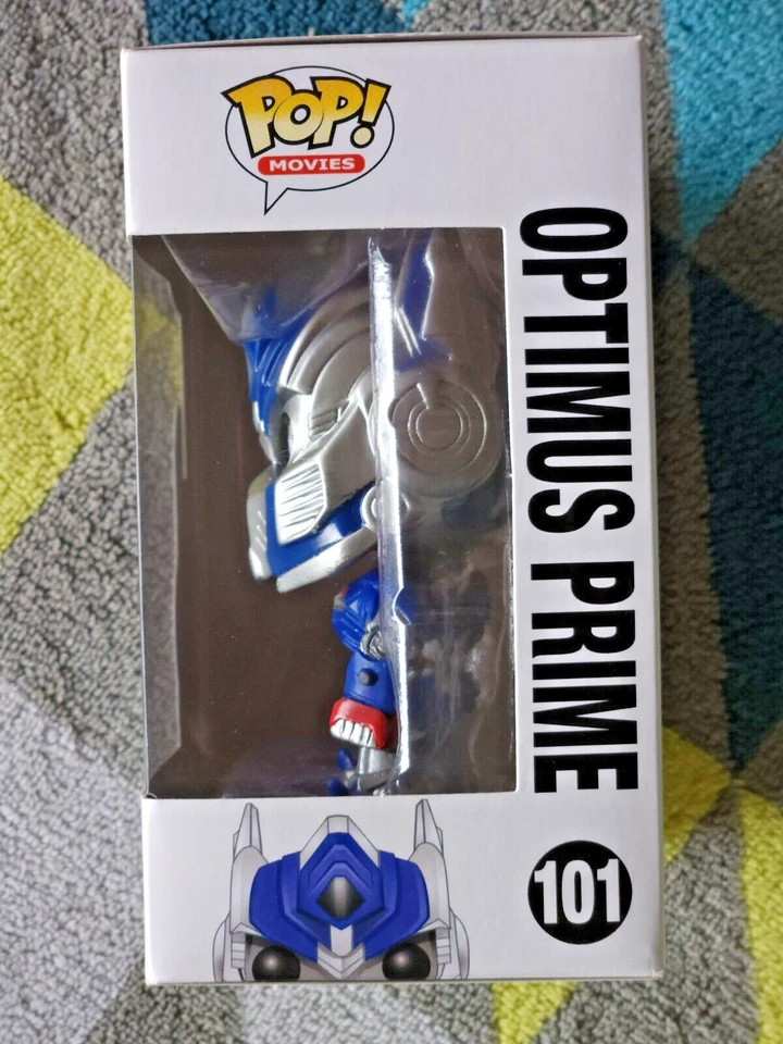 Optimus Prime Pop 101 - Transformers Funko Pop! Vinilo 2014 abovedado + protector Foto 3 de 4