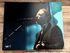 Radiohead Thom Yorke Pop Art 16 x 20 x 1,5" toile galerie enveloppante visite en direct