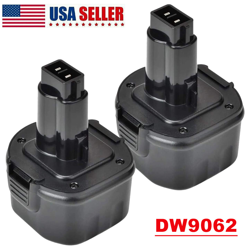 2Pack FOR DeWalt DW9062 9.6V Battery 9.6 Volt DC9062 XRP DW9061 DE9036