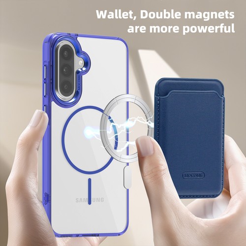 Fr Samsung Galaxy A56/A36/A16/A15 Mag Safe Magnetic Case Shockproof Wallet Cover - 第 5/19 張圖片