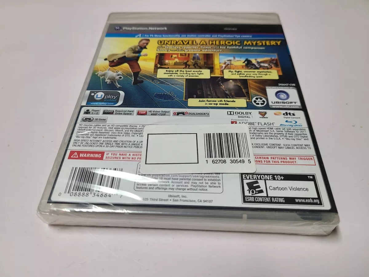 The Adventures of Tintin: The Game - PS3