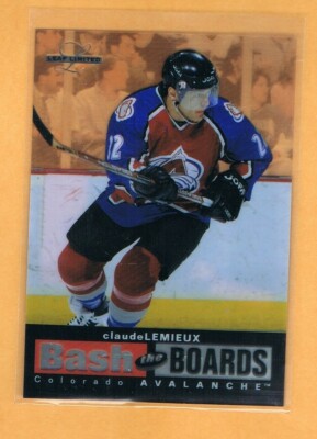 1996-97 Leaf Limited Claude Lemieux Bash the Boards /3500 Avalanche