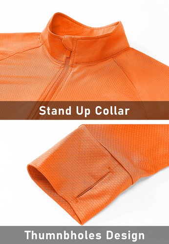 Women's UPF50+ Sun Protection Jacket Full-Zip Up Long Sleeve Lightweight Shirts - Picture 5 of 103